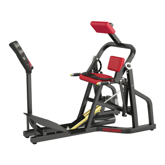 Keiser AIR250 Manual De Funcionamiento