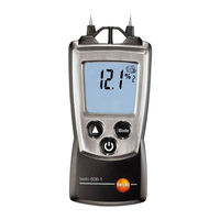 testo 606-1 Manual De Instrucciones