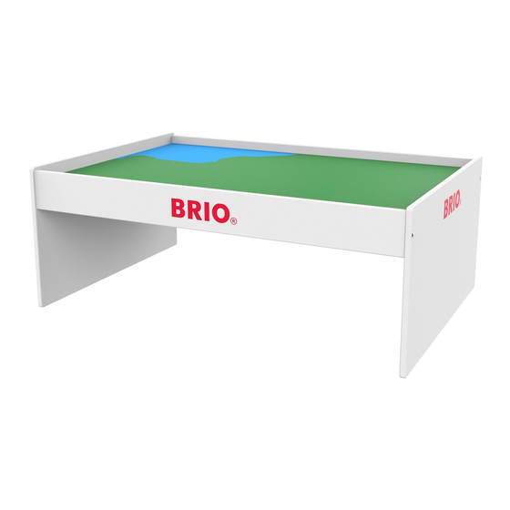 BRIO Play Table 33099 Guia De Inicio Rapido