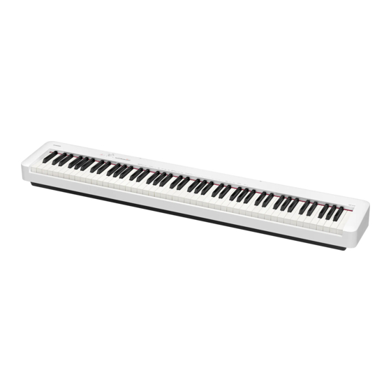 Casio CDP-S110 Guia Del Usuario
