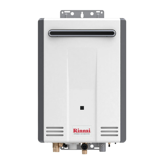 Rinnai V53De Manual De Instalación Y Operación