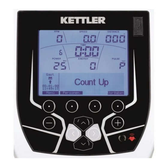 Kettler ERGORACE Instrucciones De Entrenamiento Y Manejo