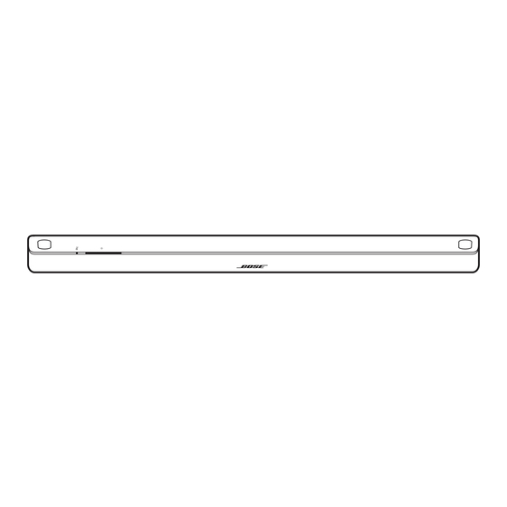 Bose SMART SOUNDBAR 900 Manual Del Usuario