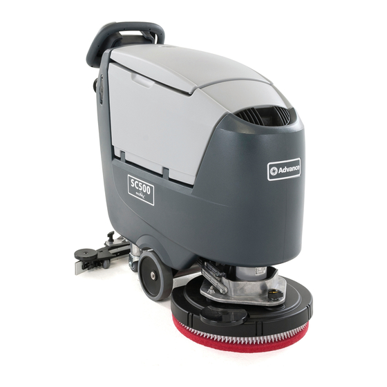 Nilfisk Advance SC500 Instrucciones De Uso