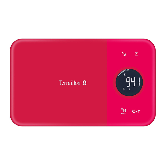 Terraillon Nutritab Manual De Instrucciones