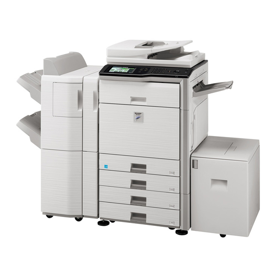 Sharp MX-M282N Guía De Inicio