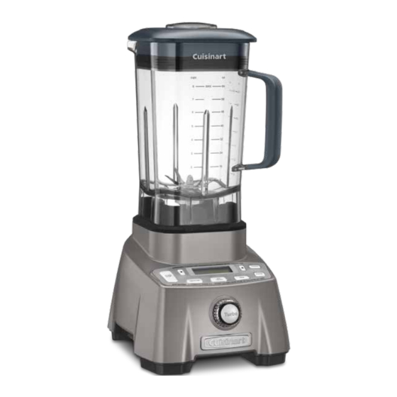 Cuisinart Hurricane Pro CBT-2000 Manual De Instrucciones