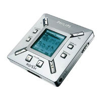 Philips SA 100 Manual Del Usuario