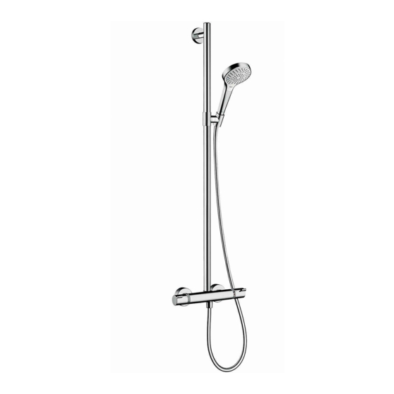 Hansgrohe Croma Select S Multi SemiPipe 27247400 Instrucciones De Montaje