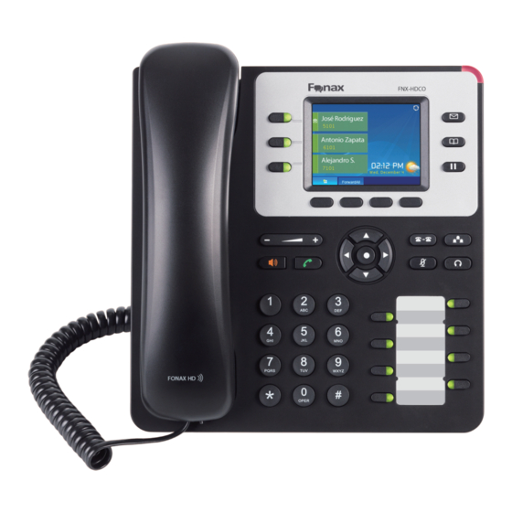 Fonax FNX-HDCO Guía De Instalación Rápida