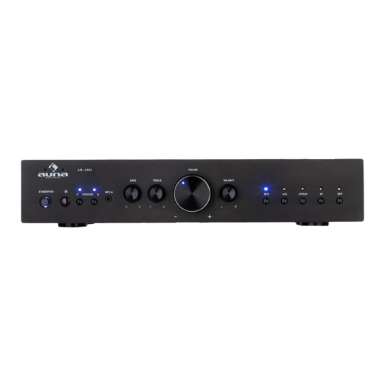 auna AV2-CD608 BT Manual Del Usuario