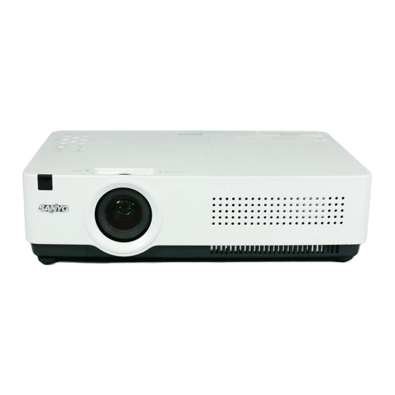 Sanyo PLC-XU300A Manual Del Usuario
