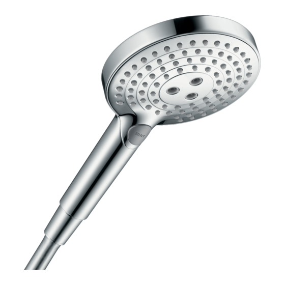 Hansgrohe Raindance Select S 120 Manuales