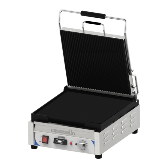 Casselin GRILL PANINI PREMIUM Manuales