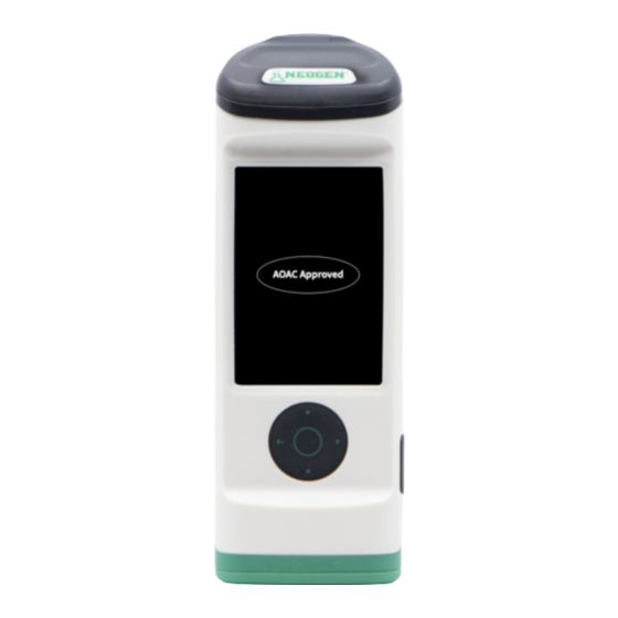Neogen Corporation AccuPoint Advanced Next Generation Guia Del Usuario