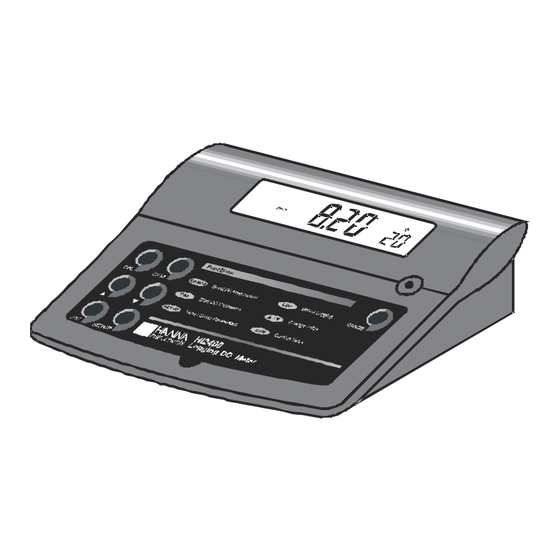 Hanna Instruments HI 2400 Manual De Instrucciones