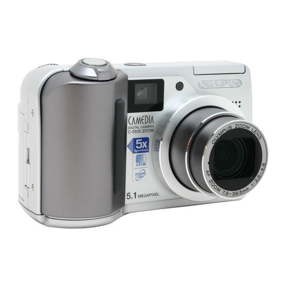 Olympus CAMEDIA C-5500 ZOOM Manual Del Usuario
