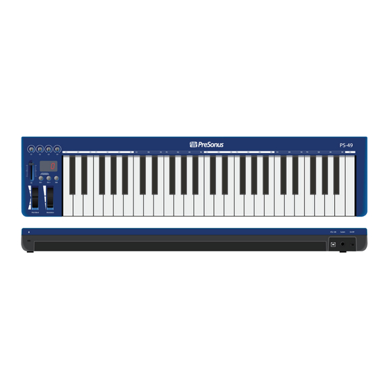 PRESONUS PS49 Manual De Usuario