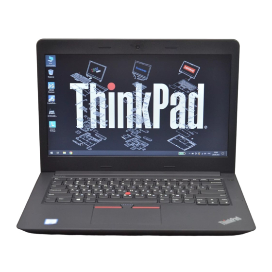 Lenovo ThinkPad E470 Guia Del Usuario