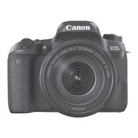 Canon EOS 77D Instrucciones