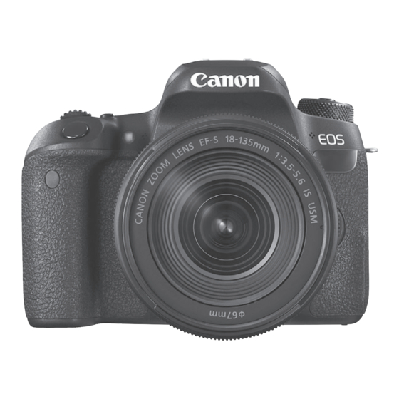 Canon EOS 77D Instrucciones