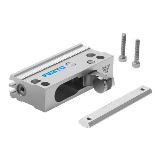 Festo SLG-Z Serie Instrucciones De Utilizacion