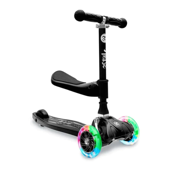 3Style Scooters RGS-0 Manual De Instrucciones Y Guía De Cocina