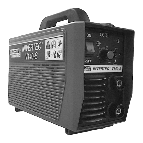 Lincoln Electric INVERTEC V140-S Manual De Instrucciones