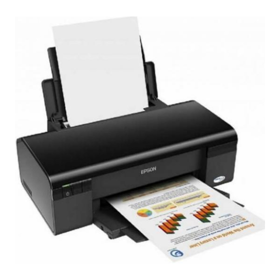 Epson Stylus Office T30 Guía De Referencia Rápida