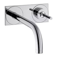 Hansgrohe Axor Uno 38112000 Modo De Empleo/Instrucciones De Montaje