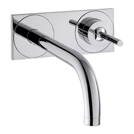 Hansgrohe Axor Uno 38112000 Manuales