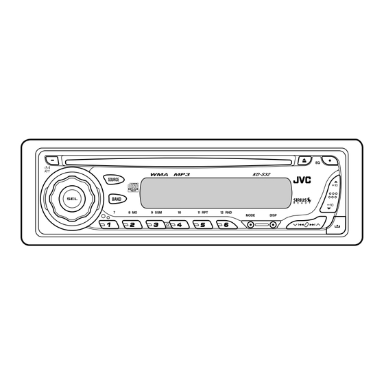 JVC KD-S32 Manual De Instrucciones