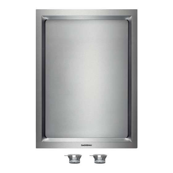 Gaggenau VP 414 Instrucciones De Montaje