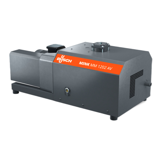 BUSCH MINK MM 1324 AV Manual De Instrucciones