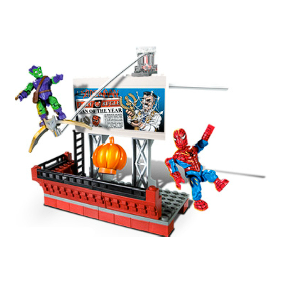 Mega Bloks Marvel THE AMAZING SPIDER-MAN 2064 Manual De Instrucciones