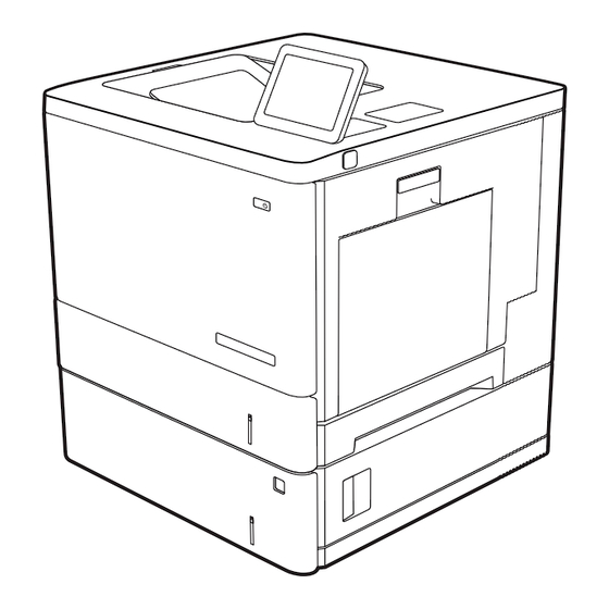 HP Color LaserJet Enterprise M554 Serie Guia De Instalacion