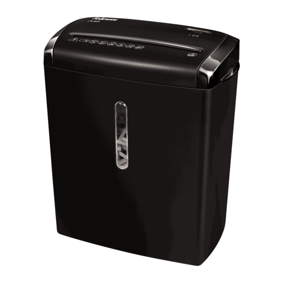 Fellowes Powershred P-28S Manual Del Usuario