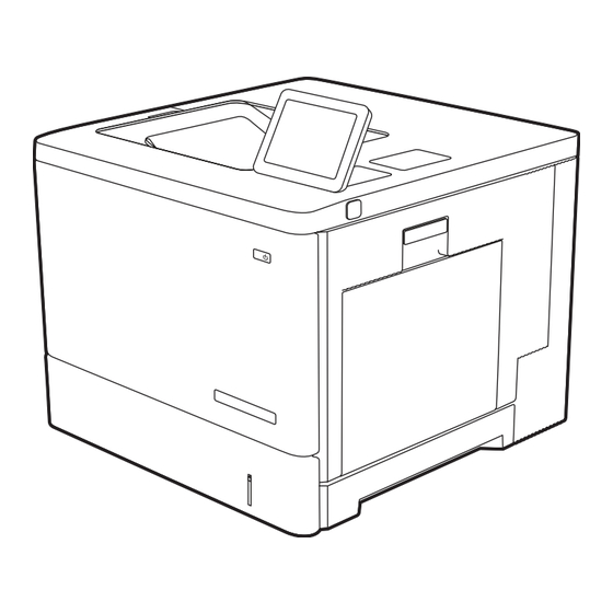 HP Color LaserJet Enterprise M554 Serie Guia De Instalacion