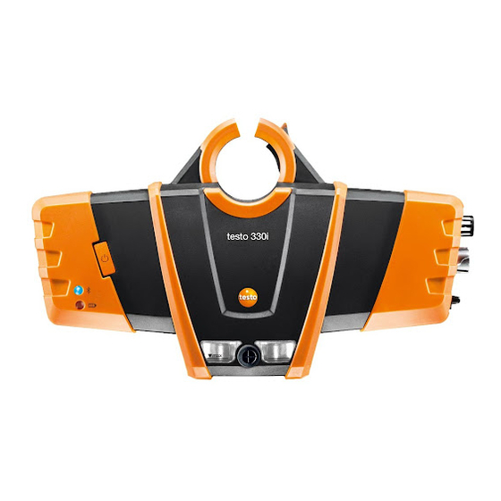 testo 330i Puesta En Servicio Y Seguridad