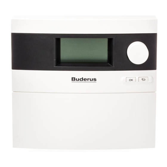 Buderus Logamatic SC40 Instrucciones De Instalación