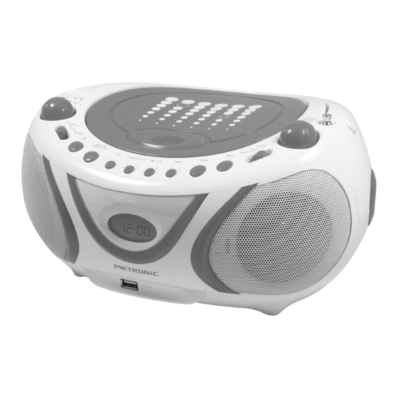 Metronic MET550 Manual De Instrucciones