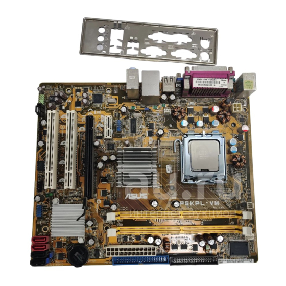 Asus P5KPL-VM Manuales