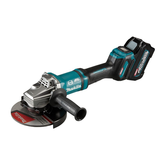 Makita GA038G Manual De Instrucciones