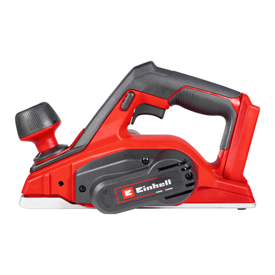 EINHELL TE-PL 18/82 Li Manual De Instrucciones