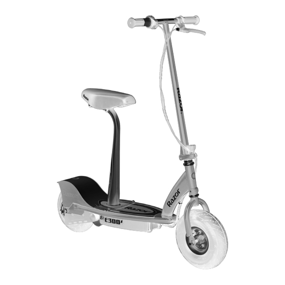 Razor E300 Manual Del Propietário