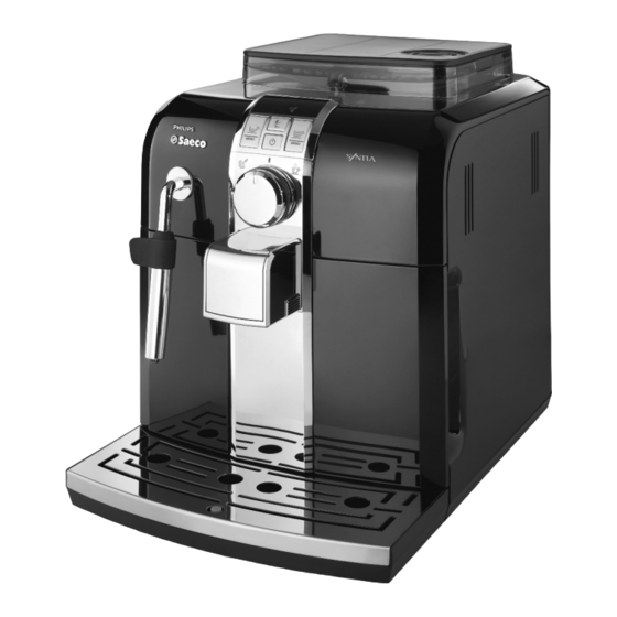 Saeco Syntia HD8833 Instrucciones