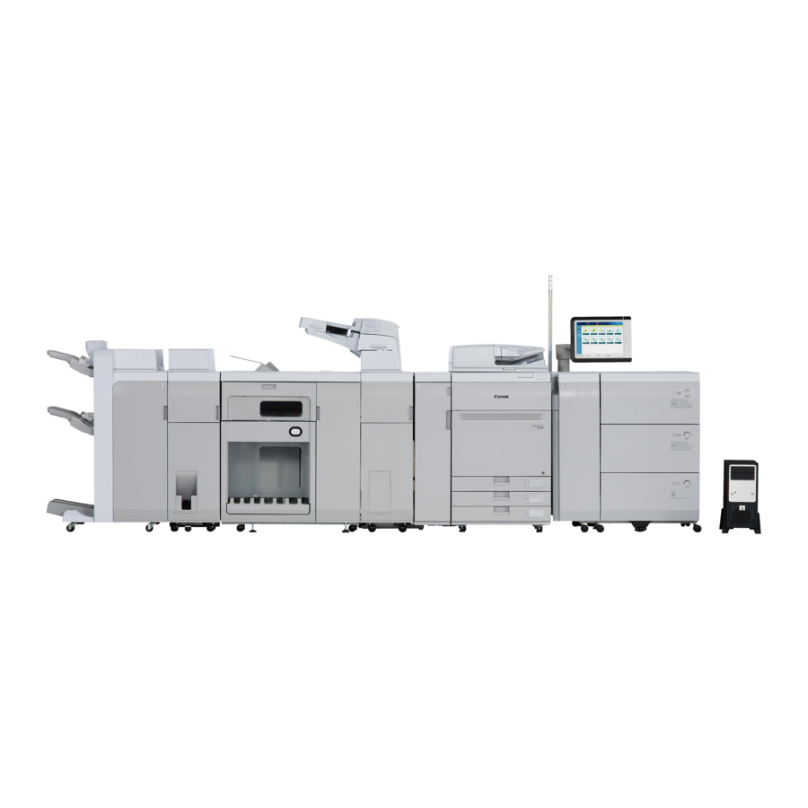 Canon imagePRESS C910 Guía Breve