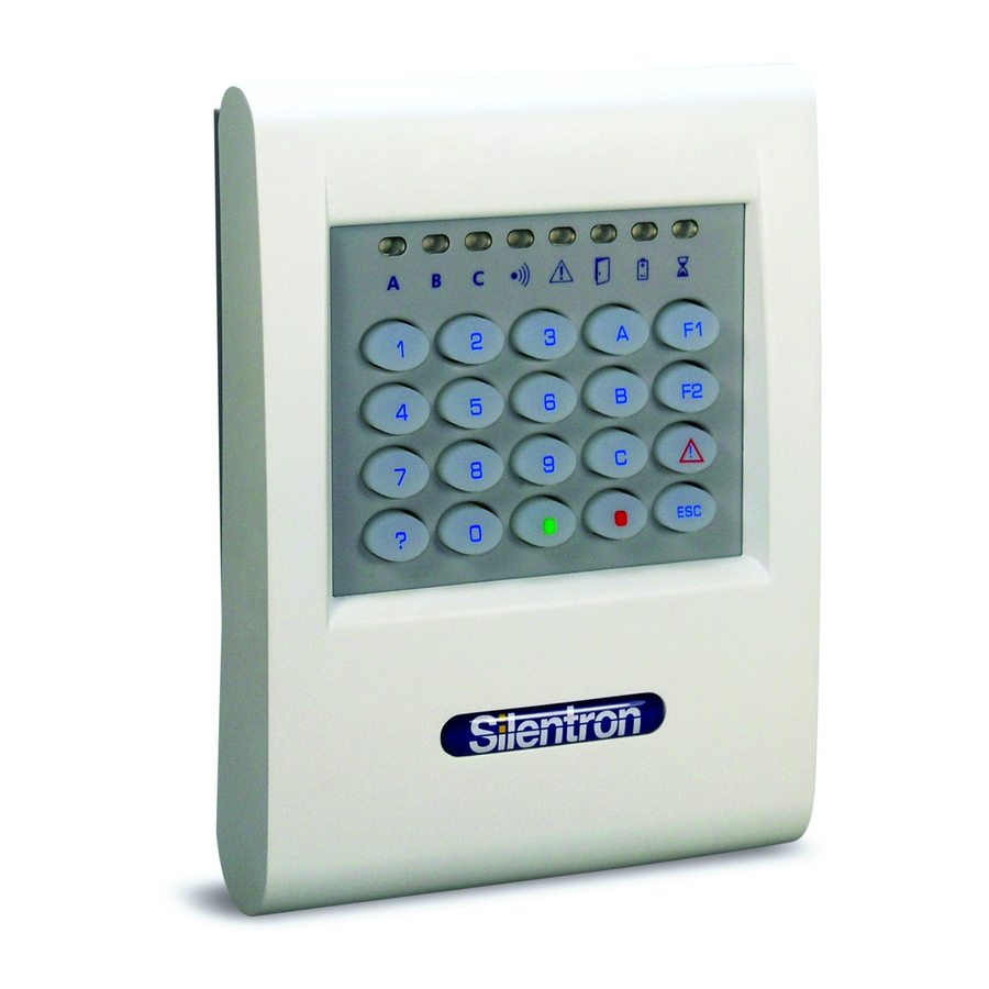 SILENTRON 5528 KEYPAD HT Manual De Instrucciones