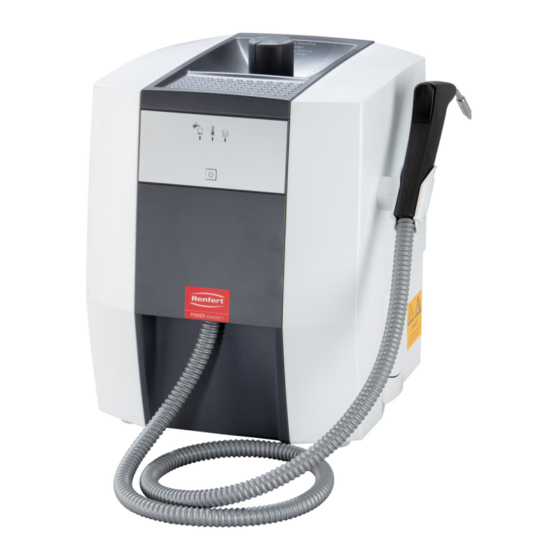 Renfert POWER steamer 1 Manual De Instrucciones