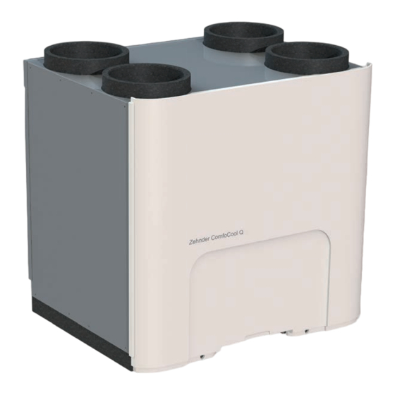 Zehnder ComfoCool Q600 Manual Del Instalador